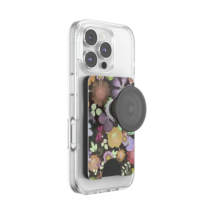Pressed Flower After Dark — MagSafe PopWallet+