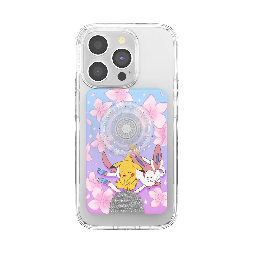 Translucent Sakura Dreams — MagSafe PopWallet+