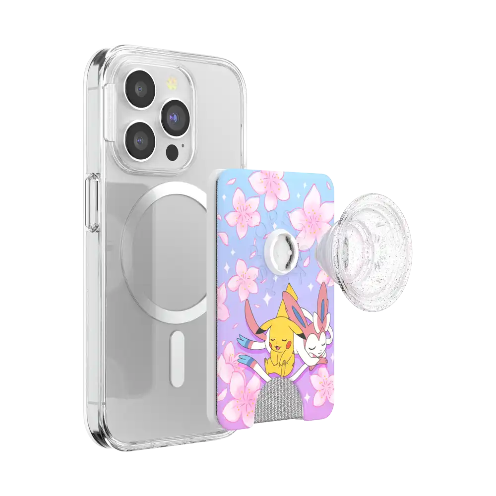 Translucent Sakura Dreams — MagSafe PopWallet+