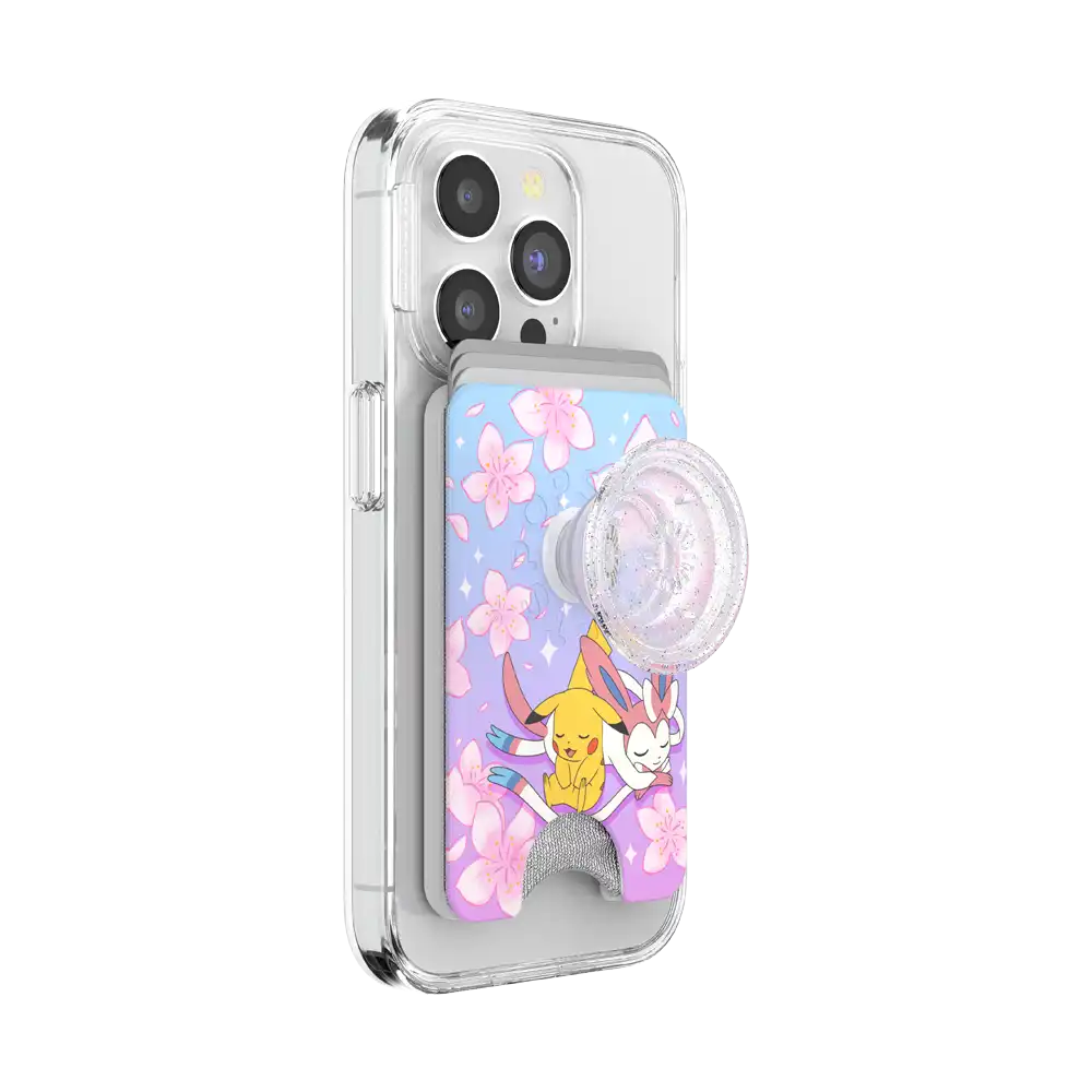 Translucent Sakura Dreams — MagSafe PopWallet+