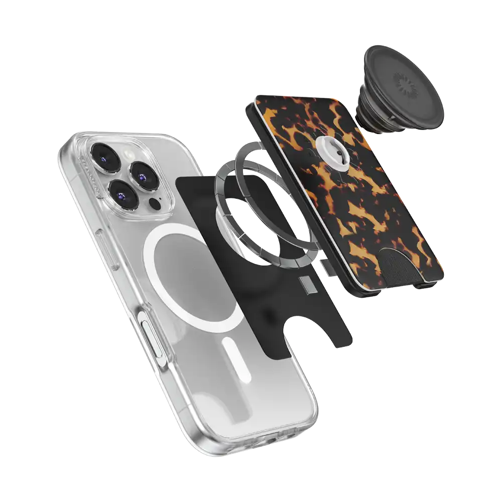 Tortoiseshell — MagSafe PopWallet+