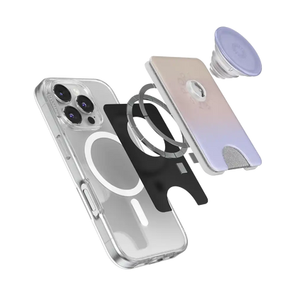 Metallic Morning Haze — MagSafe PopWallet+