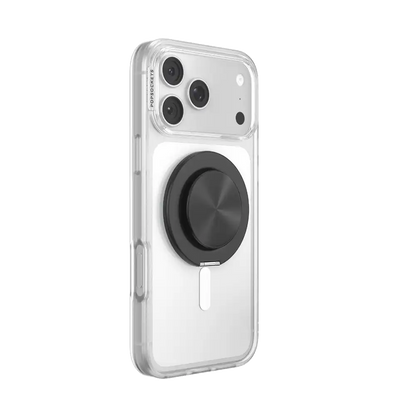 Aluminum Radial Black — MagSafe Kick-Out Grip & Stand