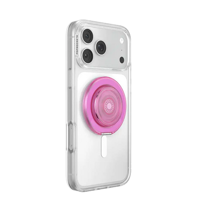 Translucent Baby Pink — MagSafe Kick-Out Grip & Stand