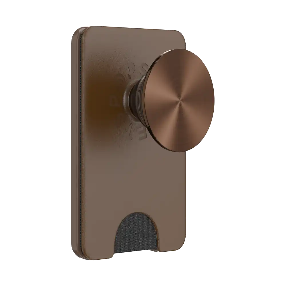 Cocoa Radial — MagSafe Kick-Out PopWallet+ & Stand