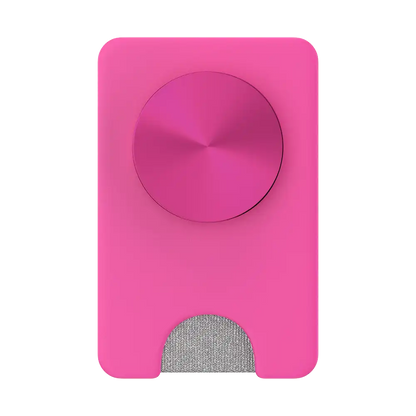 Fuchsia Radial — MagSafe Kick-Out PopWallet+ & Stand
