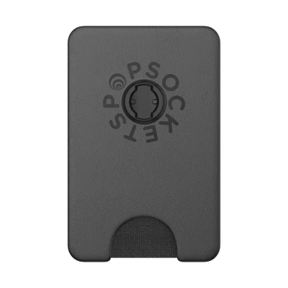 Knurl Black — MagSafe Kick-Out PopWallet+ & Stand