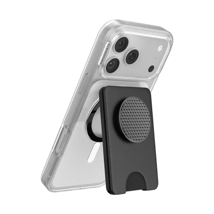 Black — MagSafe Kick-Out PopWallet+ & Stand