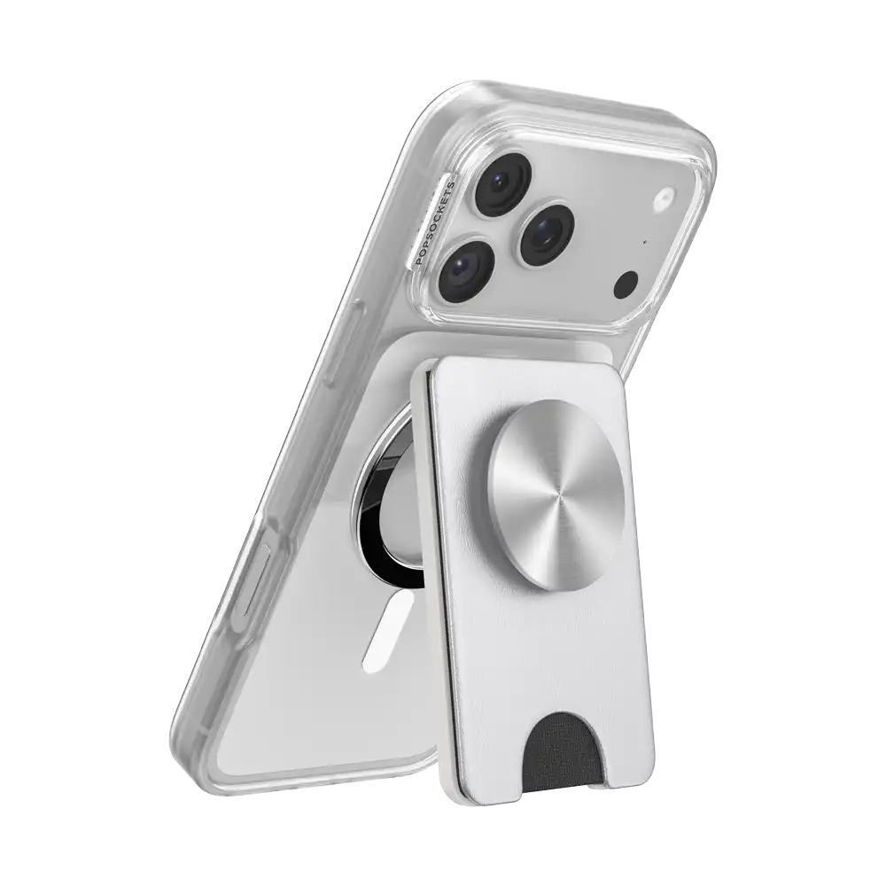 Cocoa Radial — MagSafe Kick-Out PopWallet+ & Stand
