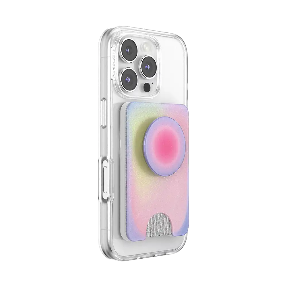 Aura — MagSafe Kick-Out PopWallet+ & Stand