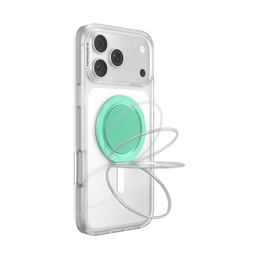 Transformative Teal — MagSafe Low-Pro Grip & Stand