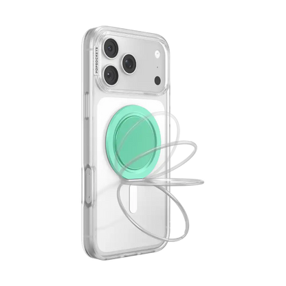 Transformative Teal — MagSafe Low-Pro Grip & Stand