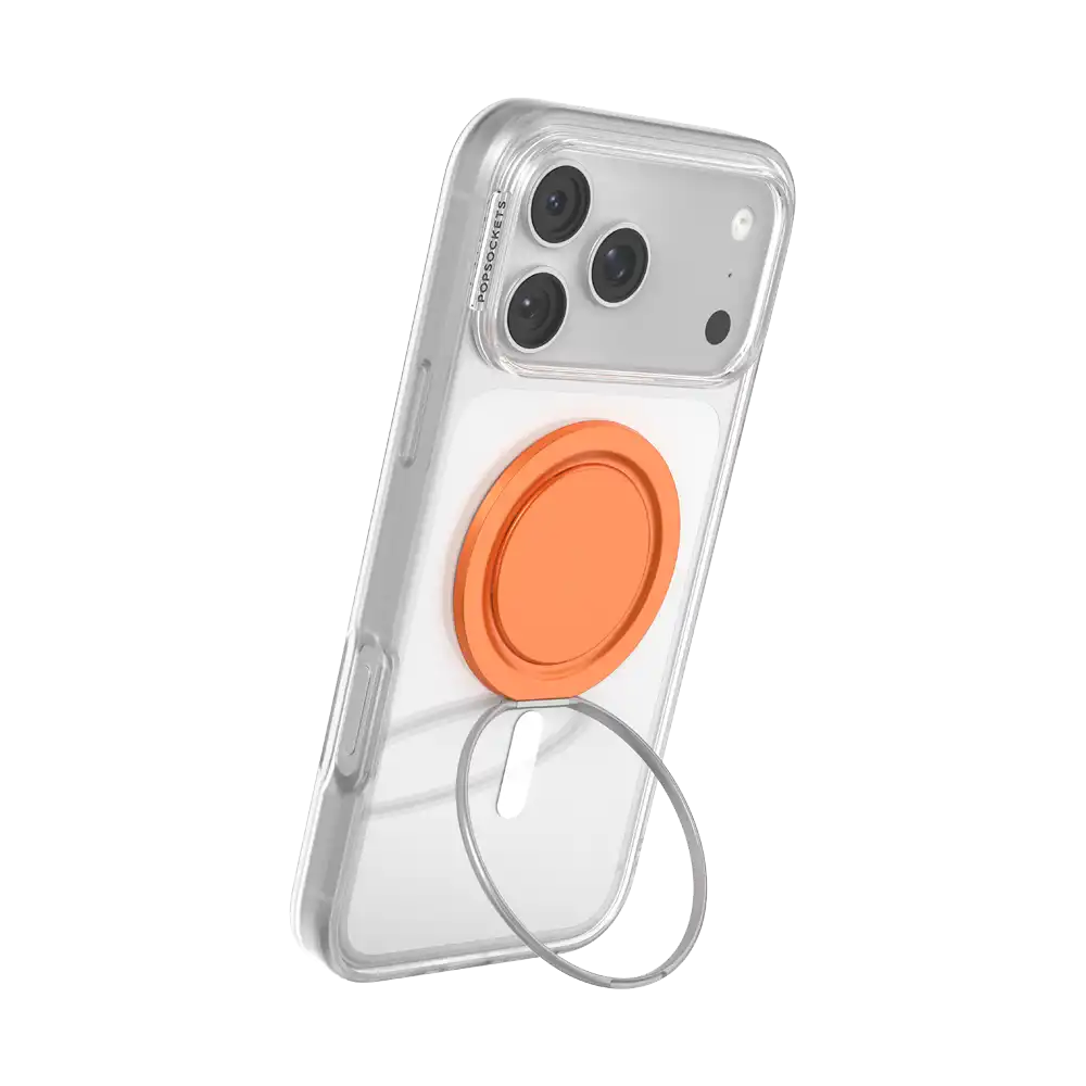 Orange — MagSafe Low-Pro Grip & Stand