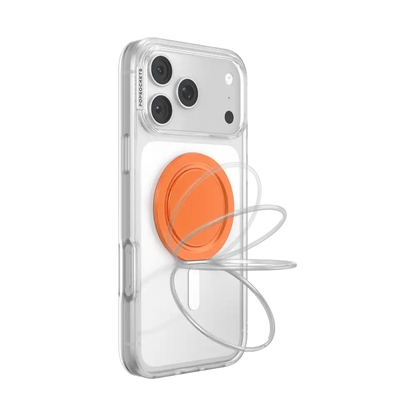 Orange — MagSafe Low-Pro Grip & Stand