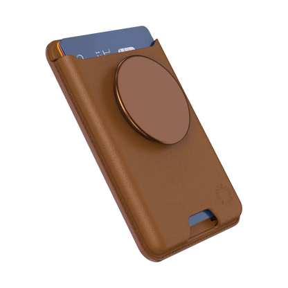 Cognac — Softgoods MagSafe PopWallet+