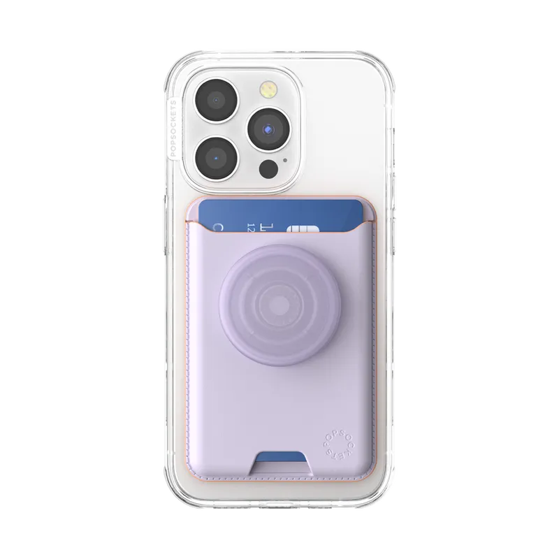 Pale Lavender — Softgoods MagSafe PopWallet+