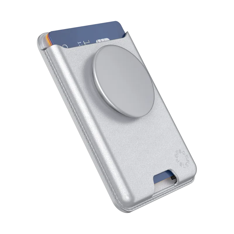 Silver — Softgoods MagSafe PopWallet+