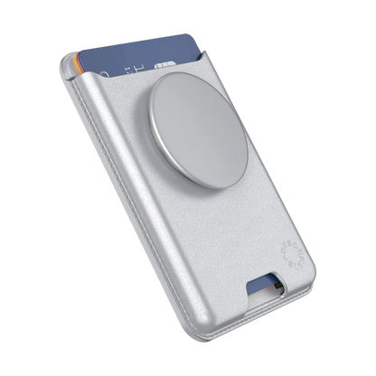 Silver — Softgoods MagSafe PopWallet+