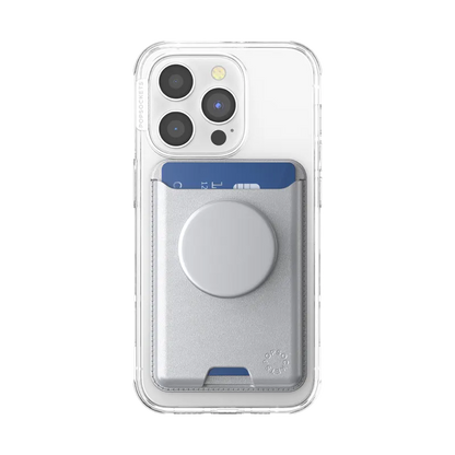 Silver — Softgoods MagSafe PopWallet+