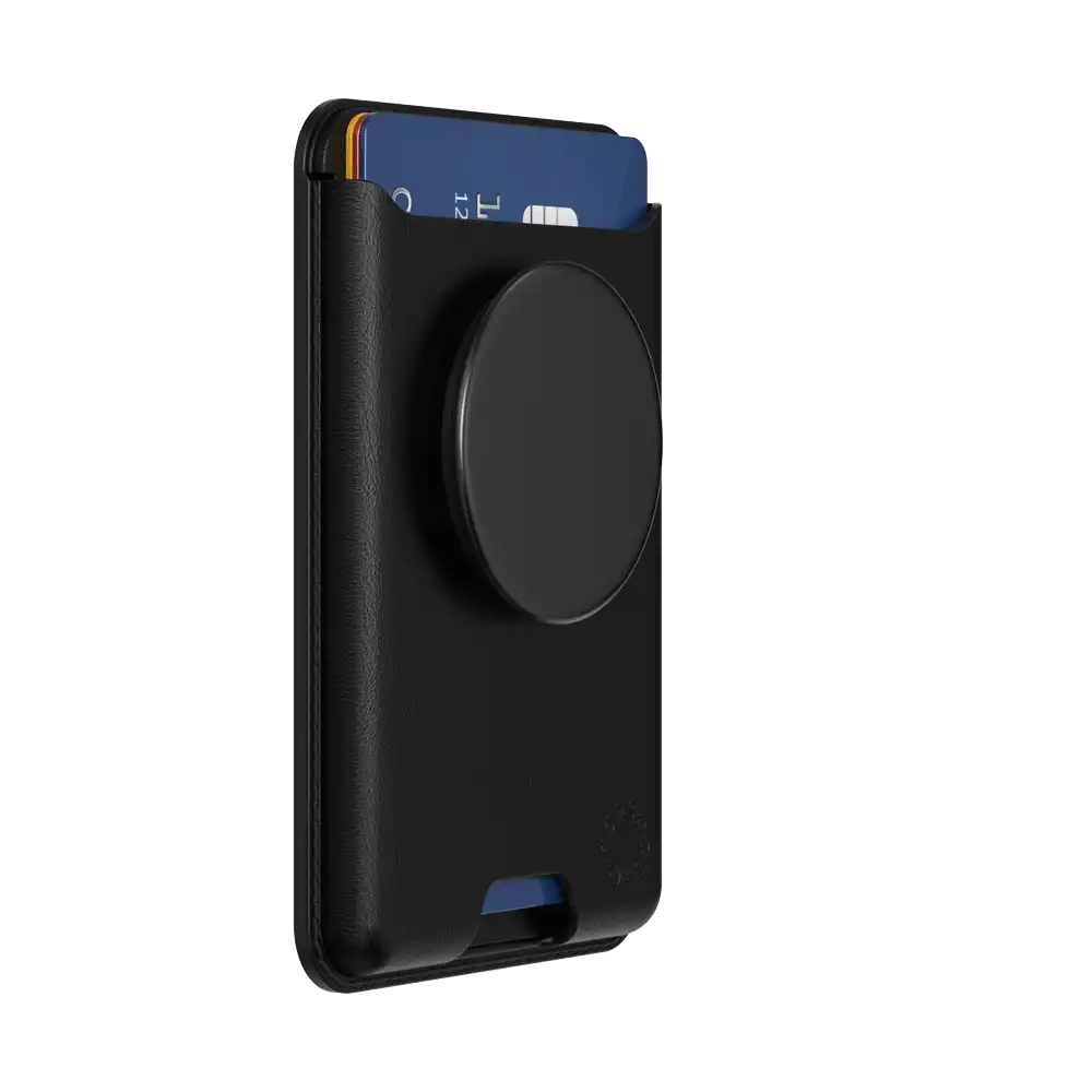 Black — Softgoods MagSafe PopWallet+