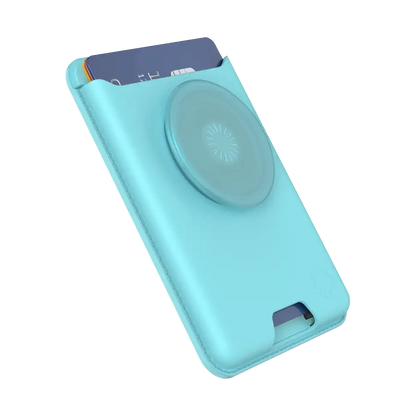 Butterfly Pea Blue — Softgoods MagSafe PopWallet+