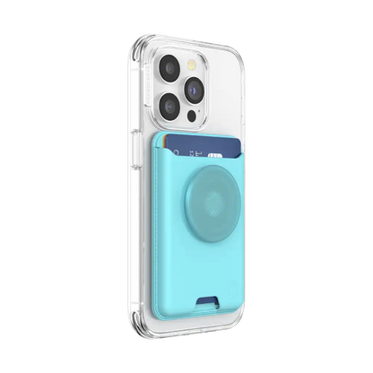 Butterfly Pea Blue — Softgoods MagSafe PopWallet+