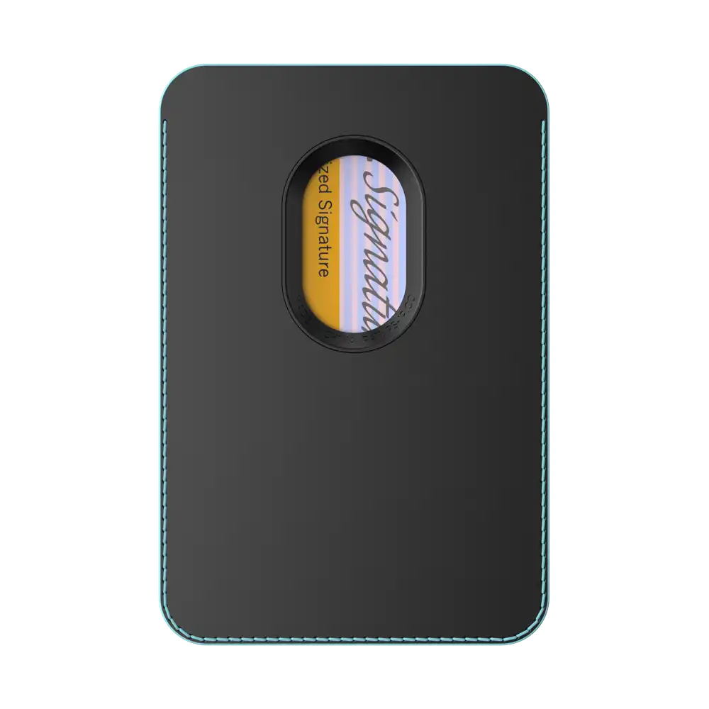 Butterfly Pea Blue — Softgoods MagSafe PopWallet+