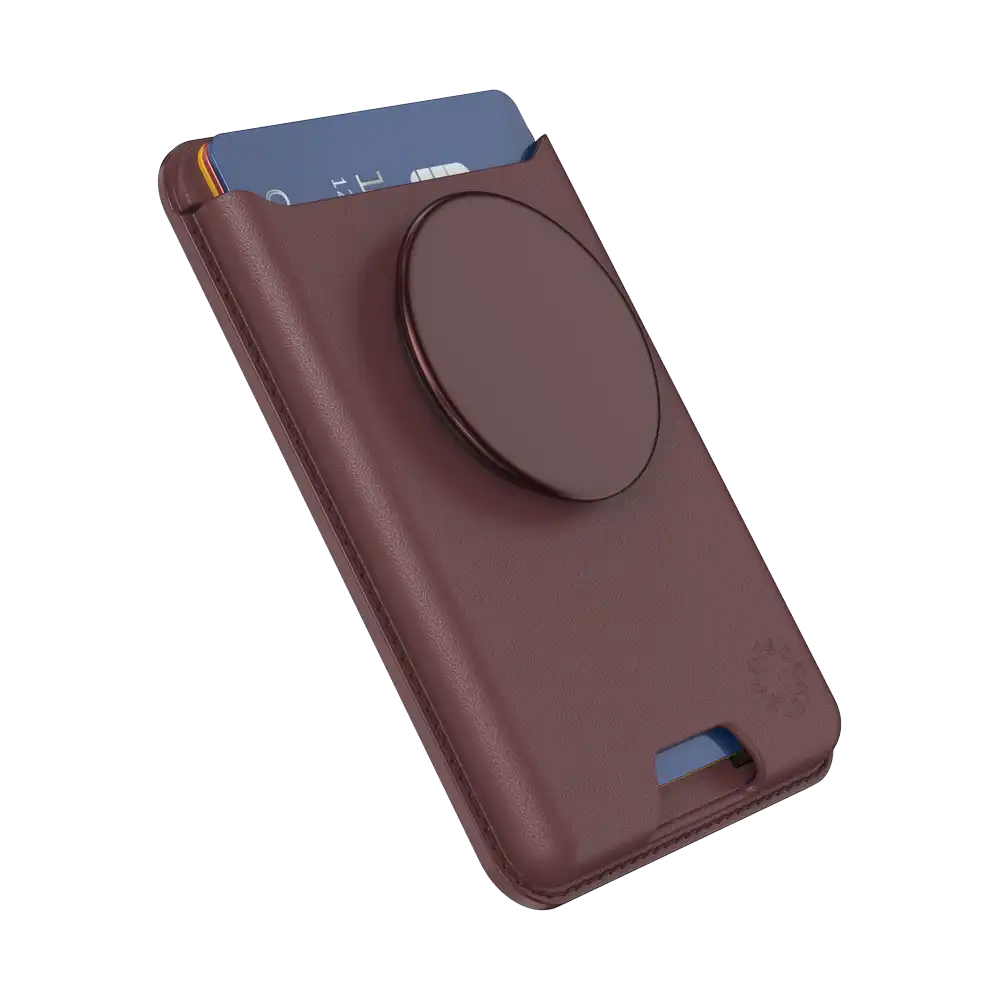 Aluminum Oxblood — Softgoods MagSafe PopWallet+