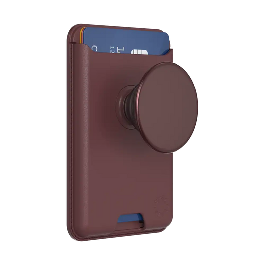 Aluminum Oxblood — Softgoods MagSafe PopWallet+