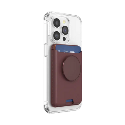 Aluminum Oxblood — Softgoods MagSafe PopWallet+