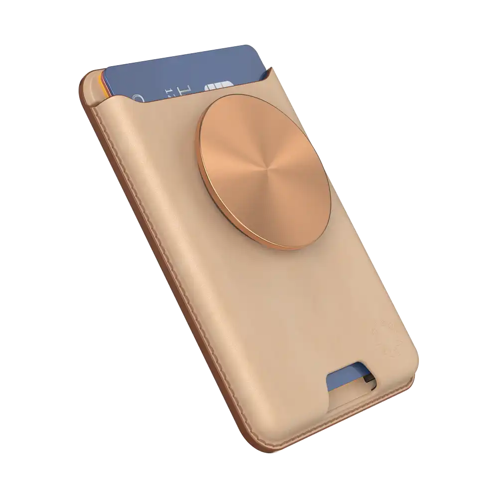 Veg Tan — Softgoods MagSafe PopWallet+