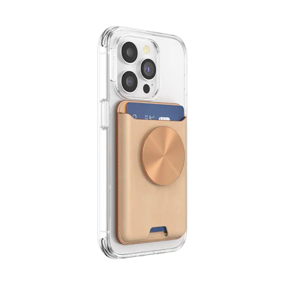 Veg Tan — Softgoods MagSafe PopWallet+