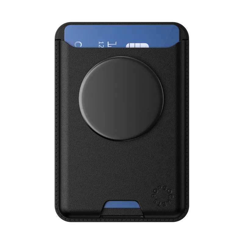 Black — Softgoods MagSafe PopWallet+