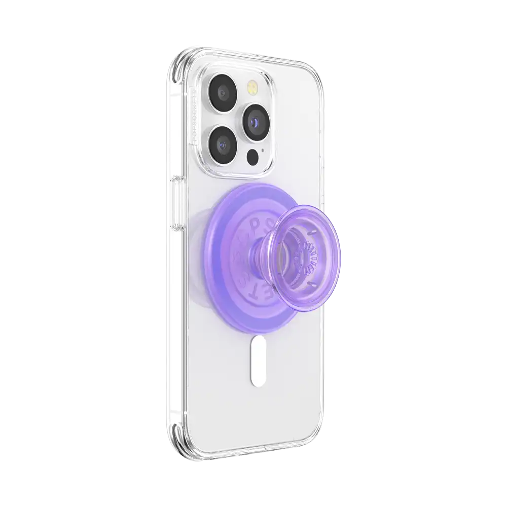 Lavender Translucent — MagSafe PopGrip