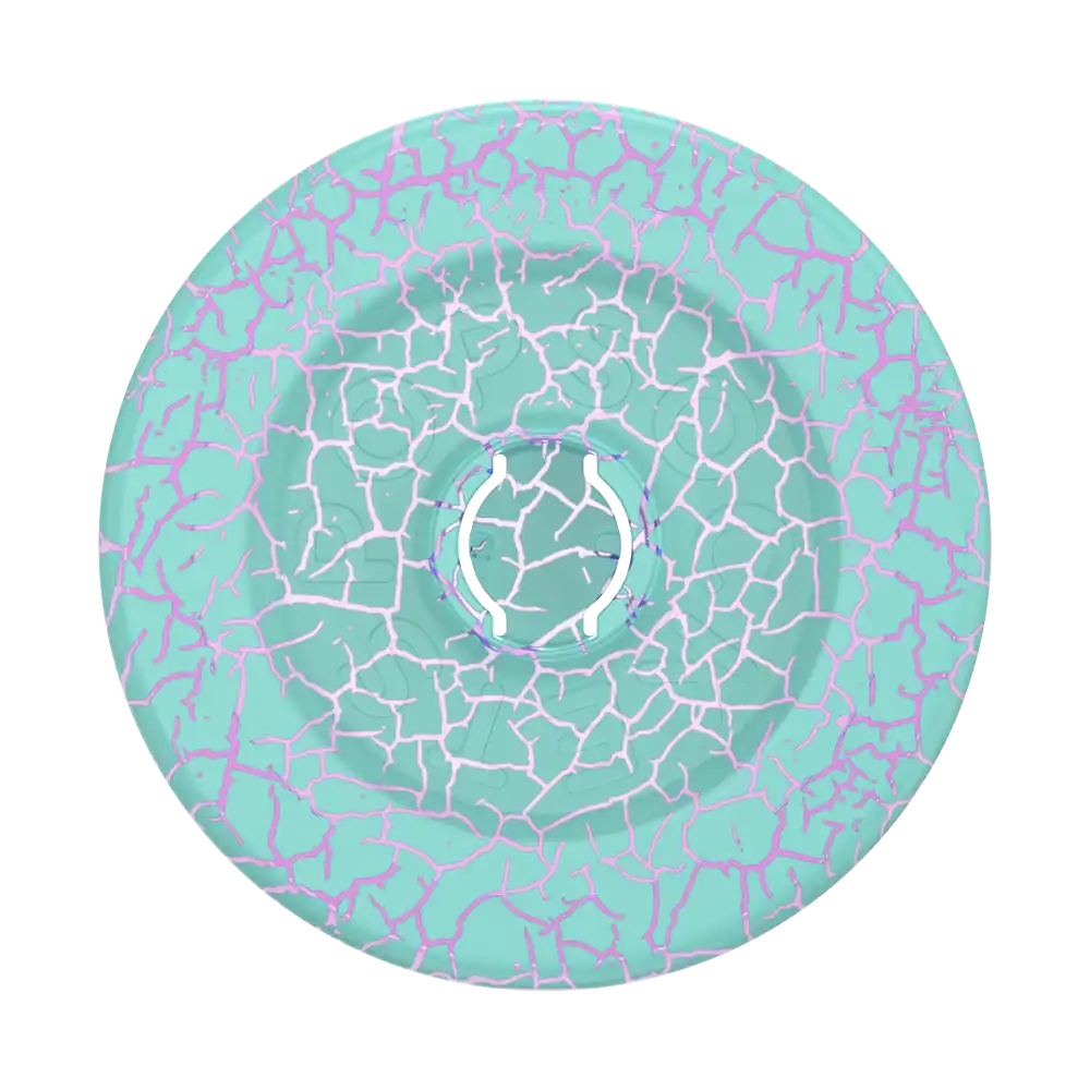 Crackle Reef Printed Sugar Plum — MagSafe PopGrip