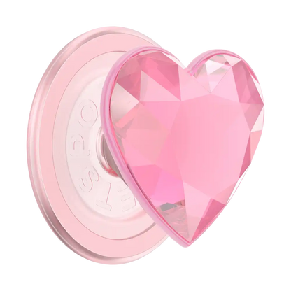 Crystal Heart — MagSafe PopGrip