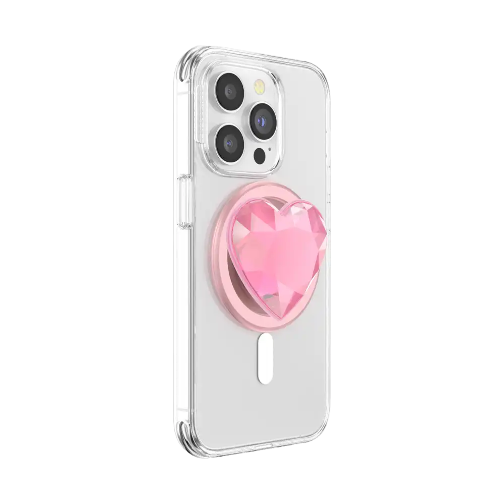 Crystal Heart — MagSafe PopGrip