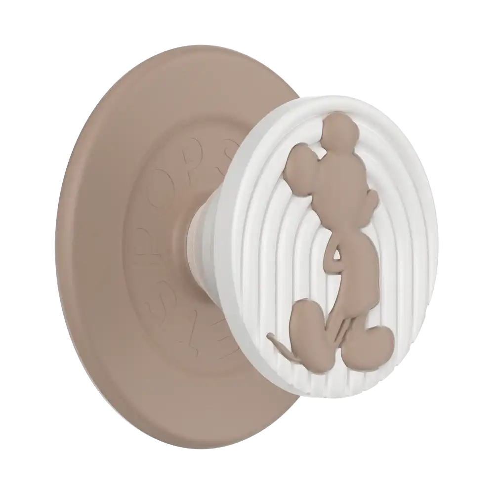 Plush Mickey Black — MagSafe PopGrip