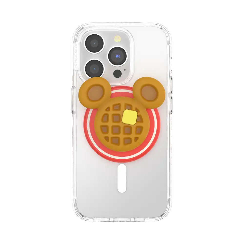 PopOut Mickey Waffle — MagSafe PopGrip