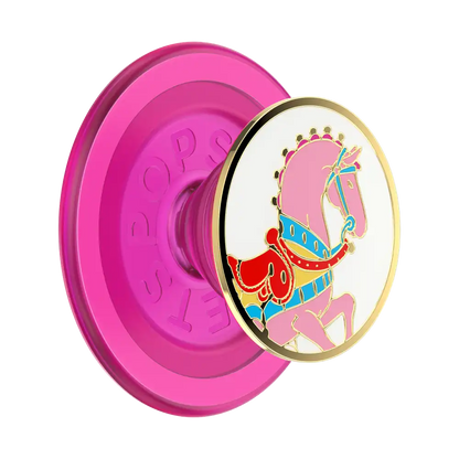 Molded Flower Kaleidoscope Pink — MagSafe PopGrip