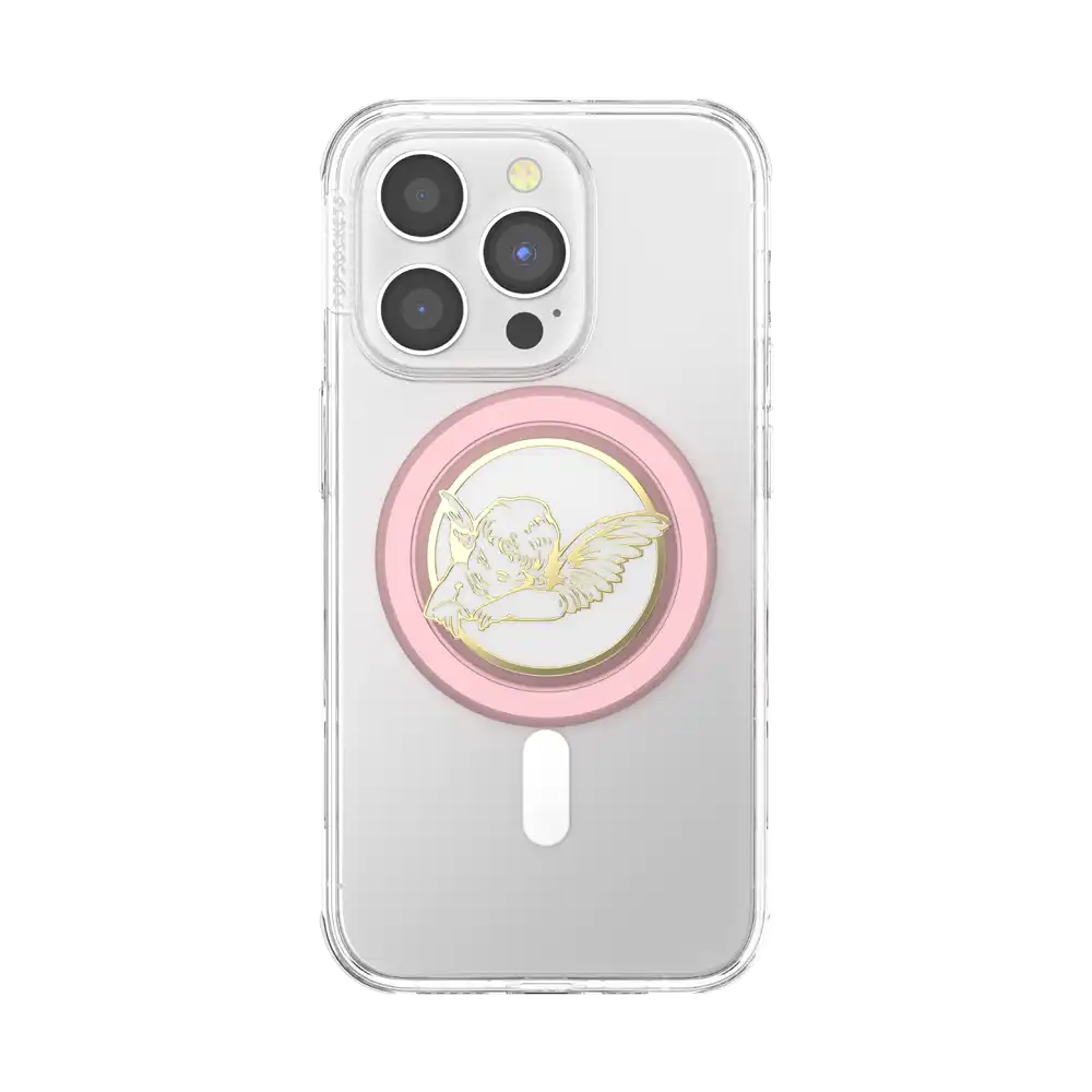 Enamel Cherub — MagSafe PopGrip
