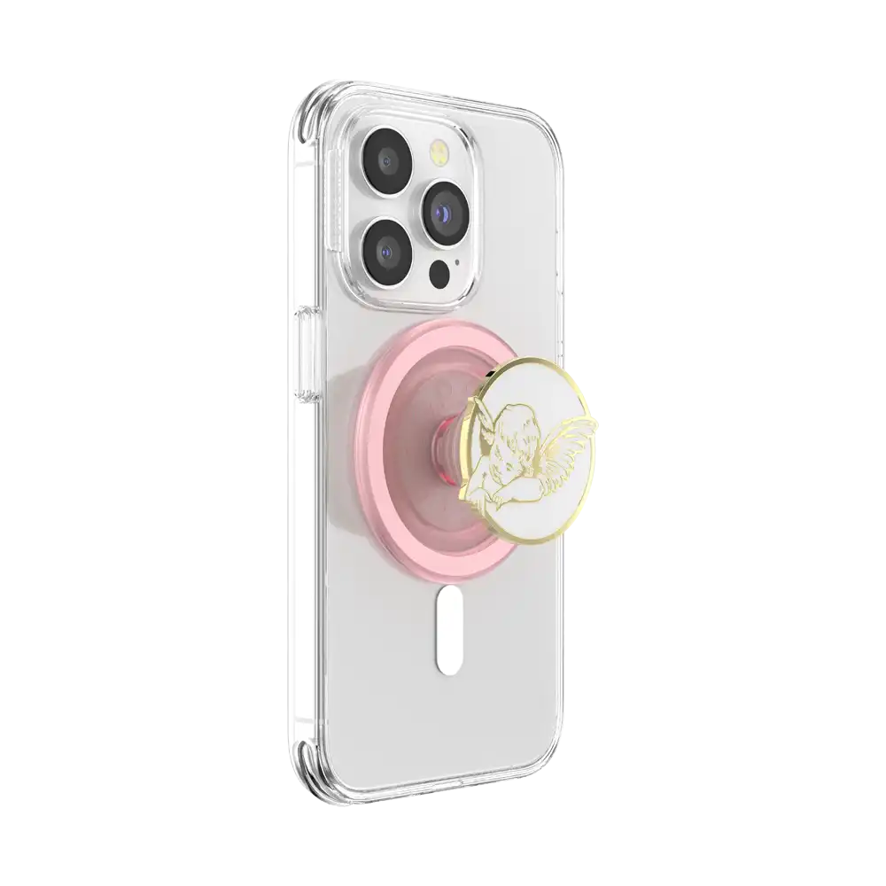 Enamel Cherub — MagSafe PopGrip