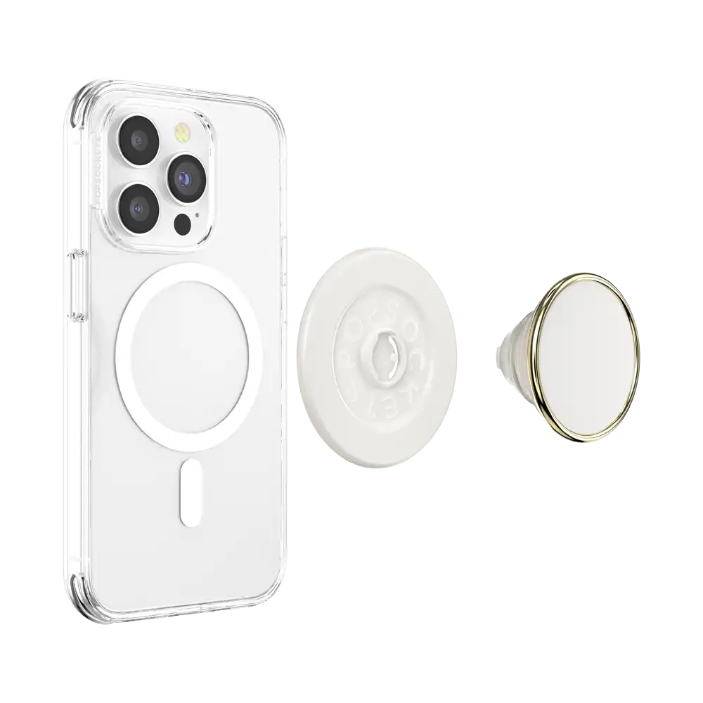 Enamel Coconut Cream — MagSafe PopGrip
