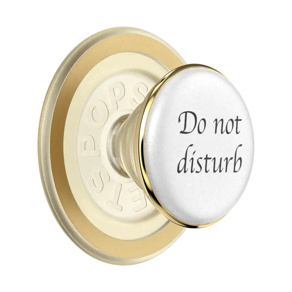 Enamel Do Not Disturb — MagSafe PopGrip