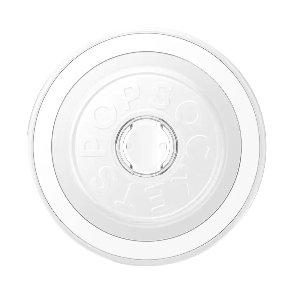 Enamel Silver Mandala — MagSafe PopGrip