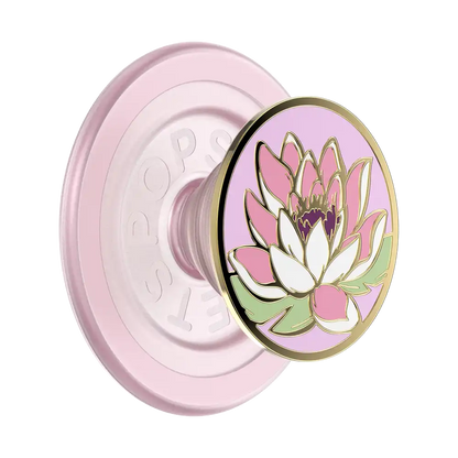 Enamel Water Lily — MagSafe PopGrip