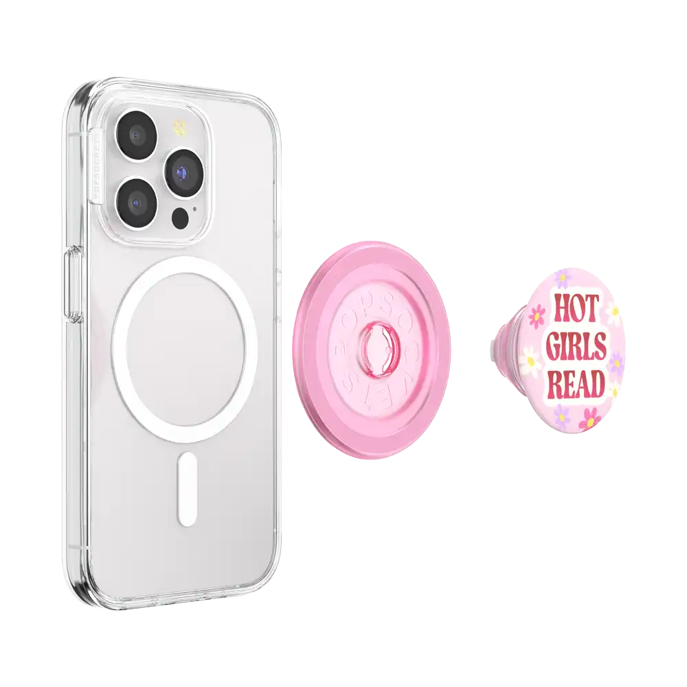 Hot Girls Read Pink — MagSafe PopGrip