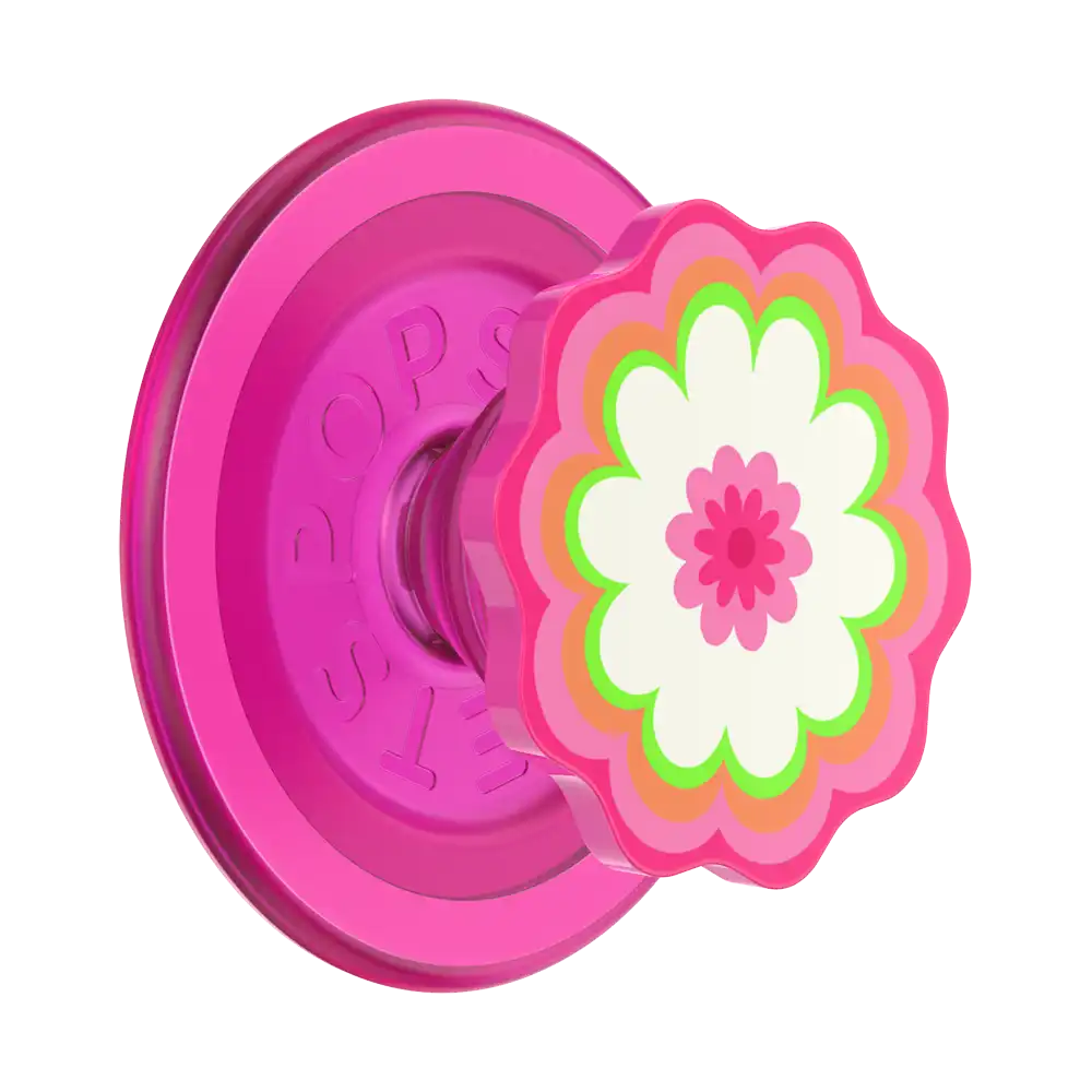 PopOut Doodle Daisy Boca — MagSafe PopGrip