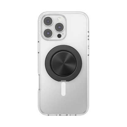 Aluminum Radial Black — MagSafe Kick-Out Grip & Stand