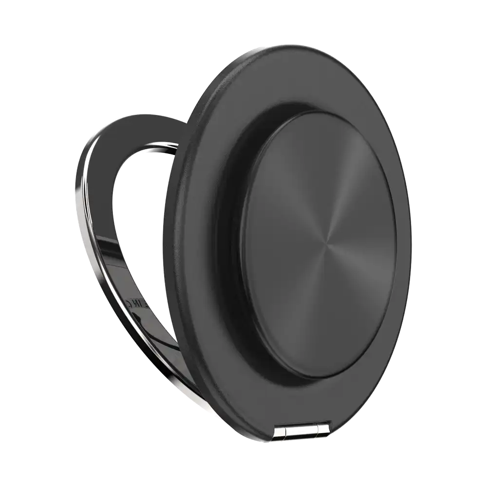 Aluminum Radial Black — MagSafe Kick-Out Grip & Stand